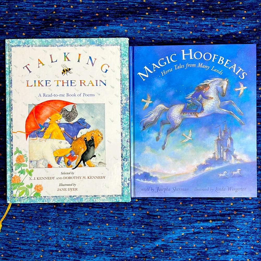 Two beautiful hardcover kids books